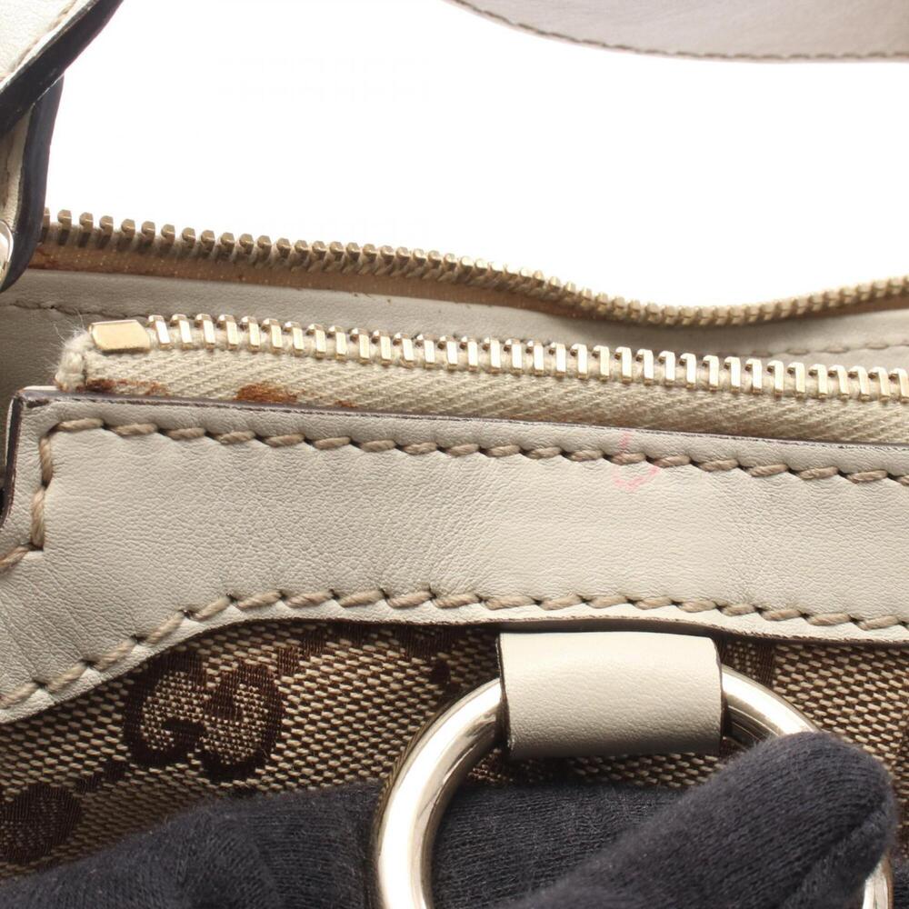 GUCCI Brown Leather Shoulder Bag - Picture 5 of 9